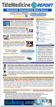 TeleMedicine Report Newsletter