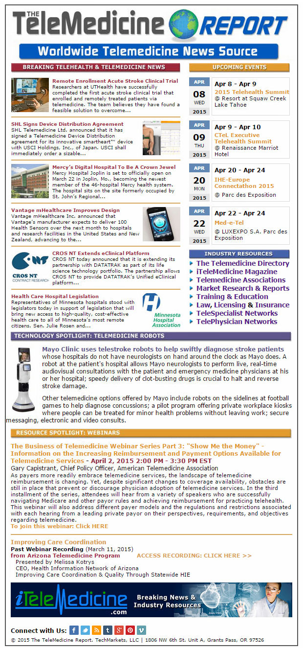 TeleMedicine Newsletter